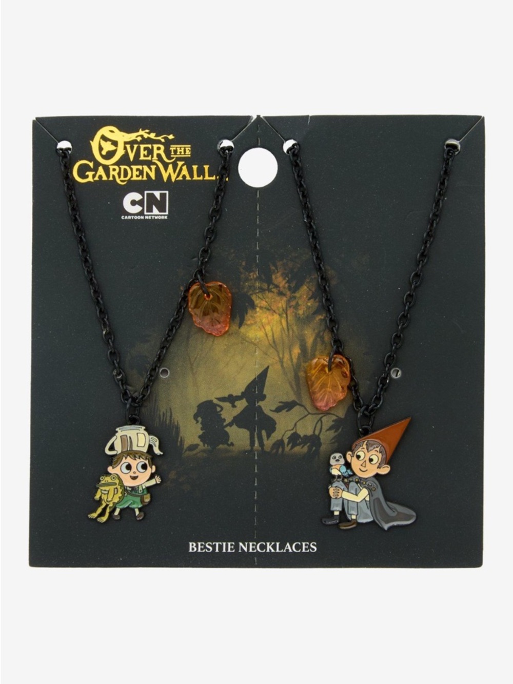 Over The Garden Wall Wirt & Greg Best Friends Necklace Set Hot Topic